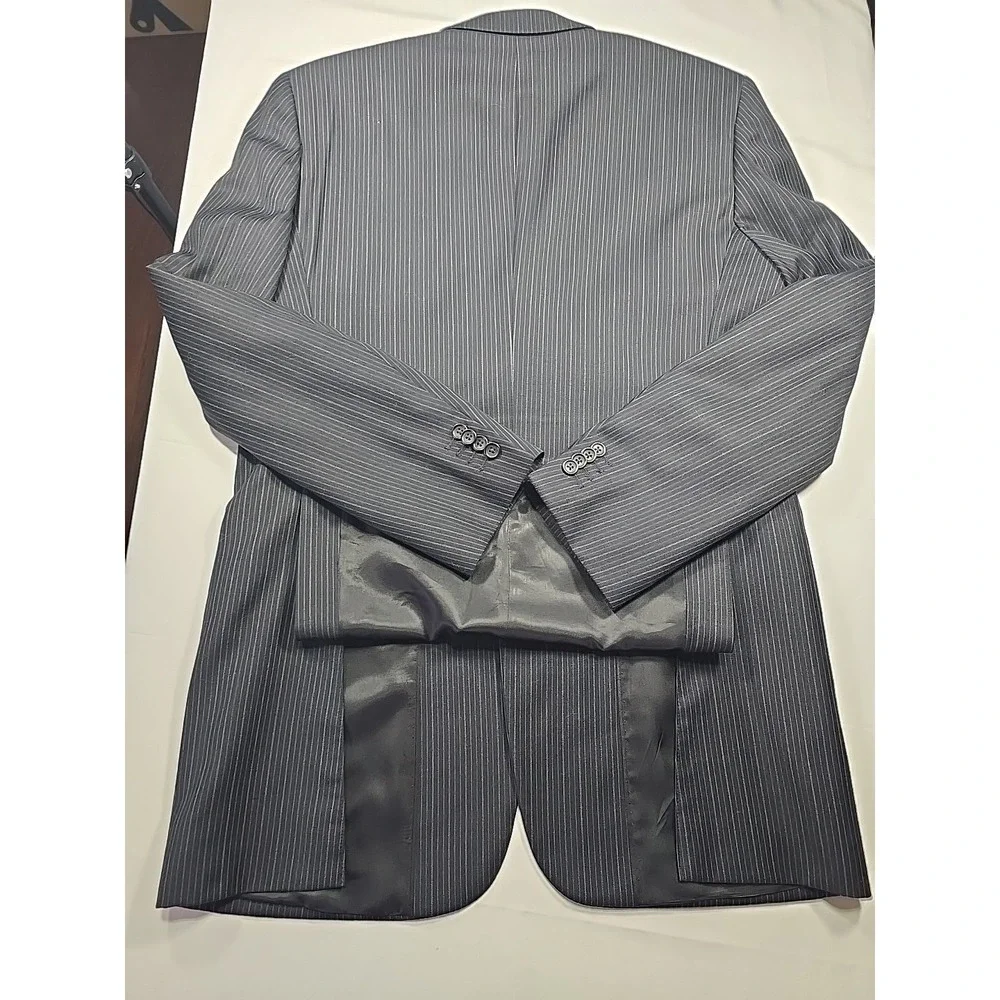 Banana Republic Wool Pinstripe Blazer 42L‎ Career Old Money Men's